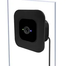 2 Pack Window Mount Blink 2/1 Mini Indoor Secured Camera Glass Wall Holder Black