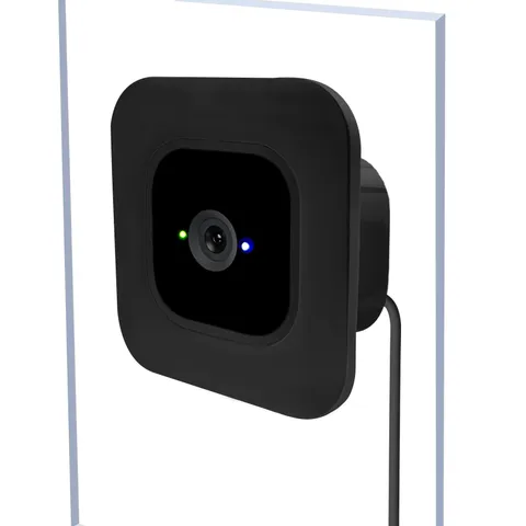 2 Pack Window Mount Blink 2/1 Mini Indoor Secured Camera Glass Wall Holder Black