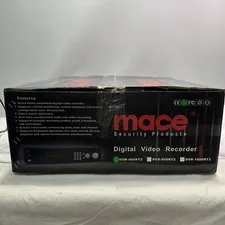 MACE Security Products - DVR, Model DVR-400RT2, Black ~ NEW See Description.
