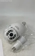 Nufebs Q05 White Wi-Fi Auto Tracking Night Vision Security Camera Not Tested