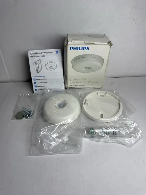 PHILIPS LIGHTING LRM1742/00 OCCUSWITCH WIRELESS OCCUPANCY SENSOR (SENSOR ONLY)