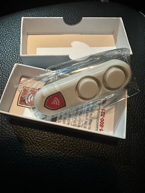 The Safe Alarm Portable Personal Self Defense Device 