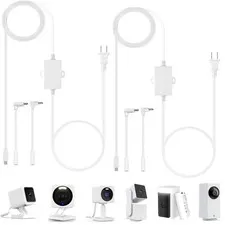 Duo Cam Pan Power Adapter - Long Flat Cable Replacement