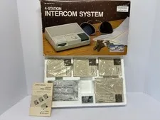 ARCHER Radio Shack 4-Station Intercom System 9V - 43-223A - Box & Manual - NEW