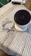 Google Nest Cam Outdoor Wired 2nd Gen 2K HDR Security Camera - Snow