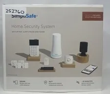 SimpliSafe Home Security System w/Cameras, Door & Motion Sensors, Keypad & More