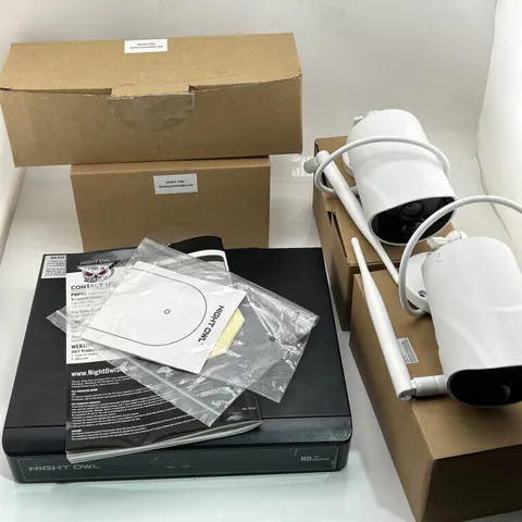 Night Owl 8 Channel HD NVR w/ 1TB  w/ 2 Outdoor Cams WNVR-C20-81-JUN