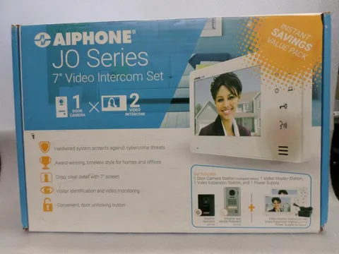 Aiphone JOS-1V2 &" Video Intercom Set - New Open Box