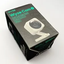 Wyze Cam v4 WYZEC4WH 2.5K QHD Indoor Outdoor Security Camera White Sealed