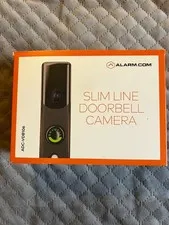 Alarm.com Slim Line NEW Wi-Fi Doorbell Camera - Bronze (ADC-VDB106)