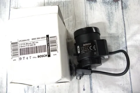 Bosch 3-8mm f/1.0-360 IR cs mount 1/3" ltc3664/30 CCTV camera