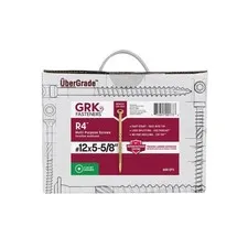 Grk Fasteners No. 12, No. 14 X 5-5/8 In. L Star Climatek W-Cut Multi-Purpose Scr