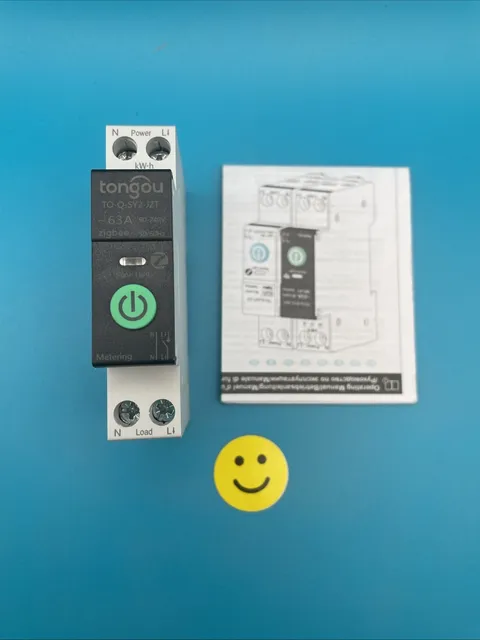 🔥1P+N Smart Wi-Fi Switch,Over-Current Protection,Work w/Alexa & Google Assist