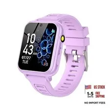 Kids Smart Watches Girls Gifts Age 3-12, Smart Watch for Kids with 39 purple