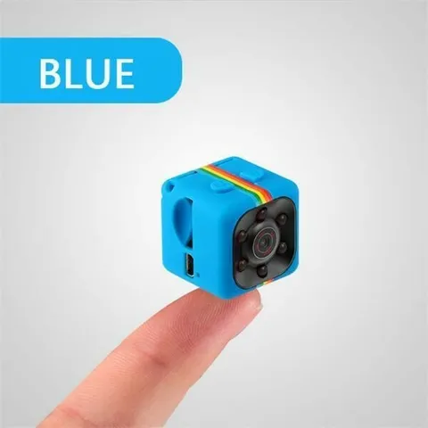 BLUE Mini Camera SQ11 HD Camcorder Night Vision 1080P Mini DV Video Recorder