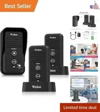 Wireless Intercom Doorbells for Home Classroom, Intercomunicador Waterproof E...