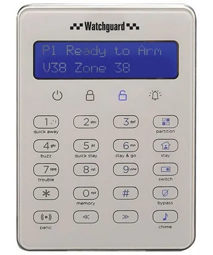 WGAP864 ALARM PANEL & KEYPAD 8/64 ZONE