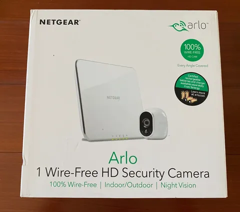 NETGEAR ARLO VMS3130-100NAS 1 Wire-Free Security Camera- White