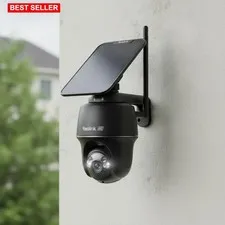 Security Camera 4K 8MP Outdoor Wireless Solar  Water Resistant Night Vision