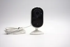 Arlo Essential Indoor Camera (2nd Gen) 1080p HD | Wired Plug-in Security Camera