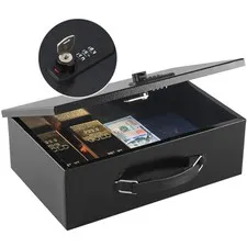 Portable Fireproof Storage Box with Carrying Handle
