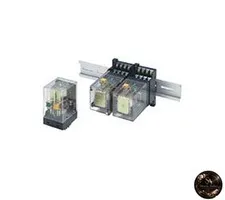 OMRON Latching Relay Plug-in Terminal Type Standard Type 4-Pole Rated Voltage V: