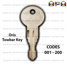 ORIS TOWBAR KEY CUT TO CODE MERC, BMW, AUDI, VW, MINI, MAZDA Codes 001 to 200