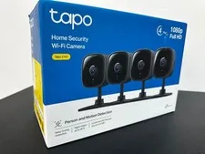 TP-Link Tapo C101 Home Security Wi-Fi Camera 1080p 4-Pack - Open Box / Never Use