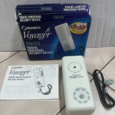 VINTAGE 1990's Norelco Voyager Travel Personal Security Device TSD25
