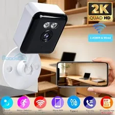 Sistema Cámaras Seguridad Inalámbricas WIFIi 1080P HD Para Interiores Cámara USB