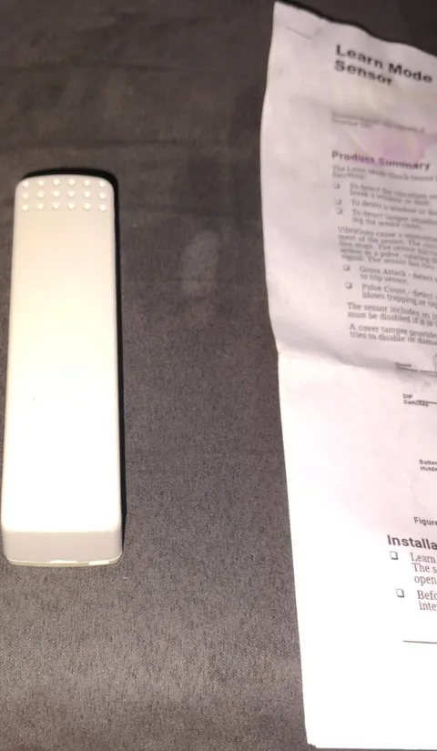 GE Interlogix 60-886-95 Wireless Door/Window Shock Sensor Alarm.Com