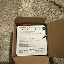 RV Carbon Monoxide Propane Gas Alarm, Briidea Dual LP/CO, Separate LED Indicator