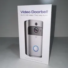 Wireless WiFi Video Doorbell Smart Phone Door Intercom Security Camera Open Box*