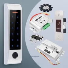 HOMSECUR Weatherproof IP66 APP WIFI Fingerprint PIN Access Control Touch Keypad