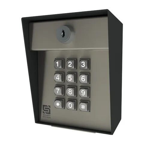 Security Brands 26-500 Advantage DKE 500-Code Economy Keypad Post Mount