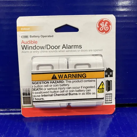 GE 45115 Personal Security Wireless Window or Door Alarm Entry Chime Mode 2-pack