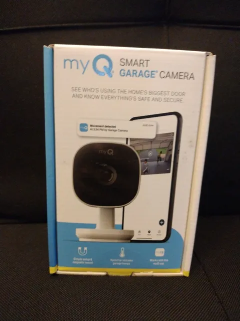 NEW Chamberlain MyQ Smart Garage Camera 1080p Night Vision Motion Detect myQ App