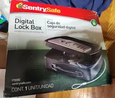 SentrySafe Small Digital Lock Box P008E SECURE