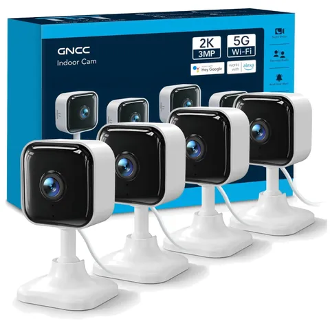 Cloud Storage Optional Indoor WiFi Camera 4 Pack