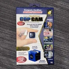 Atomic Beam Cop Cam Motion Activated HD Security Camera 8GB