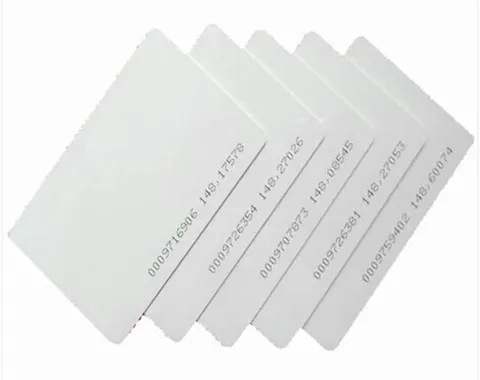 (Pack of 50) Contactless 125Khz EM4100 RFID Proximity Smart Entry Access Card