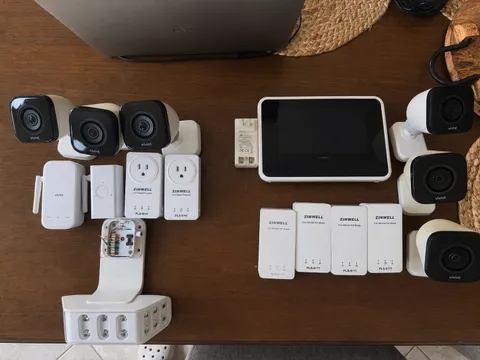 Vivint 14-Piece Ultimate Security Camera Set (Includes Brackets & Panel Power)