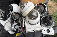 Security Cameras Lot Untested For Parts Or Repair 