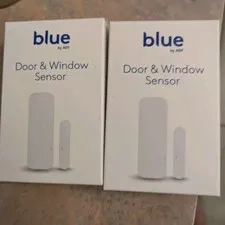 Lot of 2 BLUE by ADT Door & Window Sensors SSH1R0-29