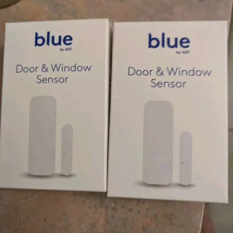 Lot of 2 BLUE by ADT Door & Window Sensors SSH1R0-29