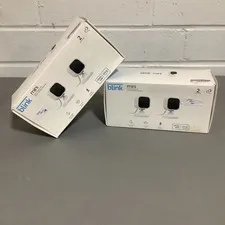 Blink Mini 2-Pack Pair Indoor Plug-In HD Smart Security Cameras