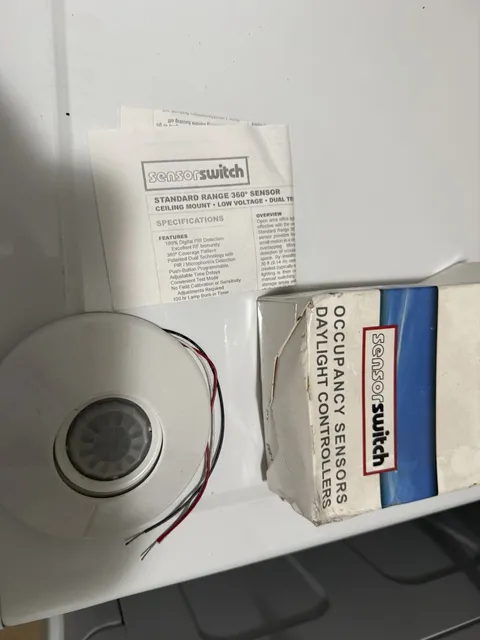 Sensor Switch CMR-PDT-9 Ceiling Sensor - White