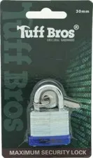 Padlock 1" (30mm) Laminated Brass Tumblers 2 Keys