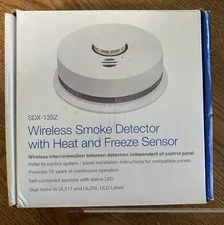 interlogix SDX-135Z Interconnected Smoke Detector with Heat/Freeze sensor
