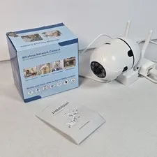 InstaVision Wireless Network Camera With Smartphone Alerts And App Set-up